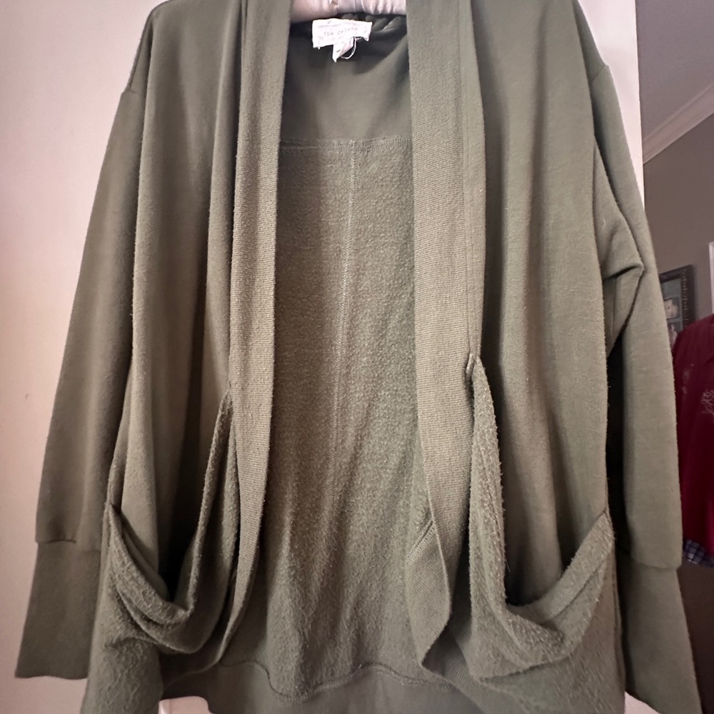 Evy’s Tree “The Celena” Olive Green Women's Jacket / Cardigan